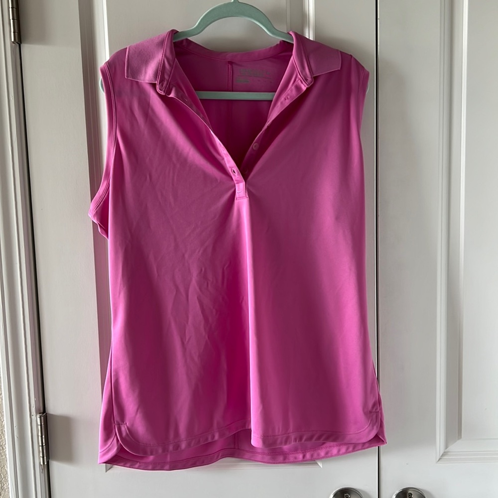 Nike golf polo tank top